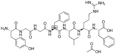 (PHE7)-DYNORPHIN A (1-7) ACETATE SALT Struktur