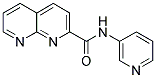 N-(3-PYRIDINYL)-1,8-NAPHTHYRIDINE-2-CARBOXAMIDE Struktur