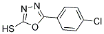 5-(4-CHLOROPHENYL)-1,3,4-OXADIAZOLE-2-THIOL Struktur