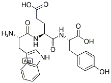 H-TRP-GLU-TYR-OH, , 結(jié)構(gòu)式