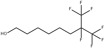 6-(PERFLUOROISOPROPYL)HEXAN-1-OL Struktur