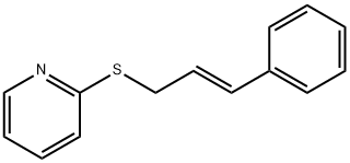 2-[(3-PHENYL-2-PROPENYL)SULFANYL]PYRIDINE Struktur