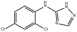 N-(2,4-DICHLOROPHENYL)-1H-1,2,4-TRIAZOL-5-AMINE Struktur