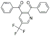 [2-BENZOYL-5-(TRIFLUOROMETHYL)-3-PYRIDINYL](PHENYL)METHANONE Struktur