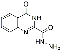 4-OXO-3,4-DIHYDRO-QUINAZOLINE-2-CARBOXYLIC ACID HYDRAZIDE Struktur