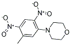 2,4-DINITRO-5-MORPHOLINOTOLUENE Struktur