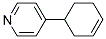 4-(3-CYCLOHEXEN-1-YL)PYRIDINE Struktur