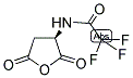 (R)-2-TRIFLUOROACETAMIDESUCCINIC ANHYDRIDE Struktur