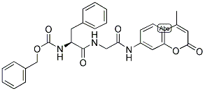 Z-PHE-GLY-AMC Struktur