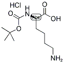 BOC-D-LYS-OH HCL Struktur