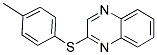 2-[(4-METHYLPHENYL)SULFANYL]QUINOXALINE Struktur