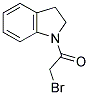 2-BROMO-1-(2,3-DIHYDRO-INDOL-1-YL)-ETHANONE Struktur