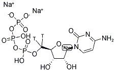 CYTIDINE-5'-TRIPHOSPHATE DISODIUM SALT, [5'-3H] Struktur