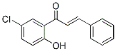 1-(5-CHLORO-2-HYDROXYPHENYL)-3-PHENYLPROP-2-EN-1-ONE Struktur