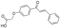 2-(4-CINNAMOYLPHENOXY)ACETIC ACID Struktur