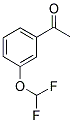 1-(3-DIFLUOROMETHOXY-PHENYL)-ETHANONE Struktur