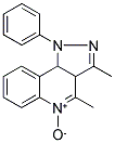 3,4-DIMETHYL-1-PHENYL-3A,9B-DIHYDRO-1H-PYRAZOLO[4,3-C]QUINOLIN-5-IUM-5-OLATE Struktur