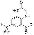 (2-NITRO-4-TRIFLUOROMETHYL-PHENYLAMINO)-ACETIC ACID Struktur