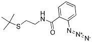 N1-[2-(TERT-BUTYLTHIO)ETHYL]-2-AZIDOBENZAMIDE Struktur