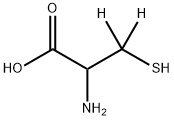 DL-CYSTEINE (3,3-D2) Struktur