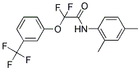 N-(2,4-DIMETHYLPHENYL)-2,2-DIFLUORO-2-[3-(TRIFLUOROMETHYL)PHENOXY]ACETAMIDE Struktur