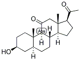 5-ALPHA-PREGNAN-3-BETA-OL-11,20-DIONE Struktur