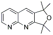 6,6,8,8-TETRAMETHYLFURO[3,4-B][1,8]NAPHTHYRIDINE Struktur