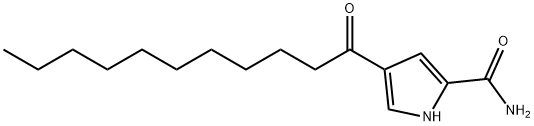 4-UNDECANOYL-1H-PYRROLE-2-CARBOXAMIDE Struktur