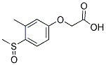 [3-METHYL-4-(METHYLSULFINYL)PHENOXY]ACETIC ACID Struktur