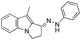 9-METHYL-2,3-DIHYDRO-1H-PYRROLO[1,2-A]INDOL-1-ONE 1-PHENYLHYDRAZONE Struktur