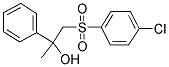 1-[(4-CHLOROPHENYL)SULFONYL]-2-PHENYL-2-PROPANOL Struktur