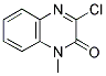 3-CHLORO-1-METHYL-2(1H)-QUINOXALINONE Struktur