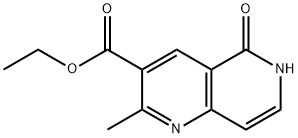 ETHYL 2-METHYL-5-OXO-5,6-DIHYDRO[1,6]NAPHTHYRIDINE-3-CARBOXYLATE Struktur