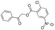 2-OXO-2-PHENYLETHYL 2-CHLORO-5-NITROBENZOATE Struktur