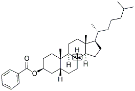 5-BETA-CHOLESTAN-3-BETA-OL BENZOATE Struktur