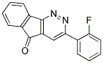 3-(2-FLUOROPHENYL)-5H-INDENO[1,2-C]PYRIDAZIN-5-ONE Struktur