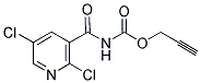 PROP-2-YNYL N-[(2,5-DICHLORO-3-PYRIDYL)CARBONYL]CARBAMATE Struktur