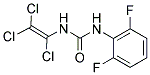 N-(2,6-DIFLUOROPHENYL)-N'-(1,2,2-TRICHLOROVINYL)UREA Struktur