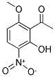 1-(2-HYDROXY-6-METHOXY-3-NITROPHENYL)ETHAN-1-ONE Struktur