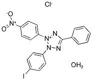 2-(4-IODOPHENYL)-3-(4-NITROPHENYL)-5-PHENYLTETRAZOLIUM CHLORIDE HYDRATE Struktur