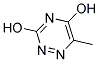 6-METHYL-1,2,4-TRIAZINE-3,5-DIOL Struktur