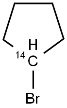 CYCLOPENTYLBROMIDE, [1-14C] Struktur