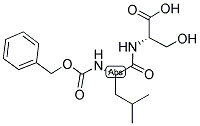 Z-LEU-SER-OH Struktur