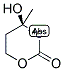 MEVALONOLACTONE, R-, [2-14C] Struktur