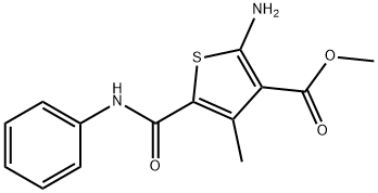 2-AMINO-4-METHYL-5-PHENYLCARBAMOYL-THIOPHENE-3-CARBOXYLIC ACID METHYL ESTER price.