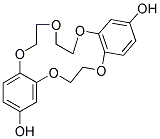 4,4'(5')-DIHYDROXYDIBENZO-15-CROWN-5 Struktur