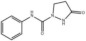 3-OXO-N-PHENYL-1-PYRAZOLIDINECARBOXAMIDE Struktur