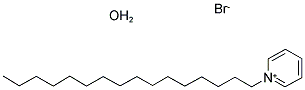 N-HEXADECYLPYRIDINIUM BROMIDE MONOHYDRATE Struktur