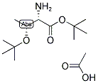 H-THR(TBU)-OTBU ACOH Struktur