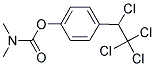 4-(1,2,2,2-TETRACHLOROETHYL)PHENYL N,N-DIMETHYLCARBAMATE Struktur